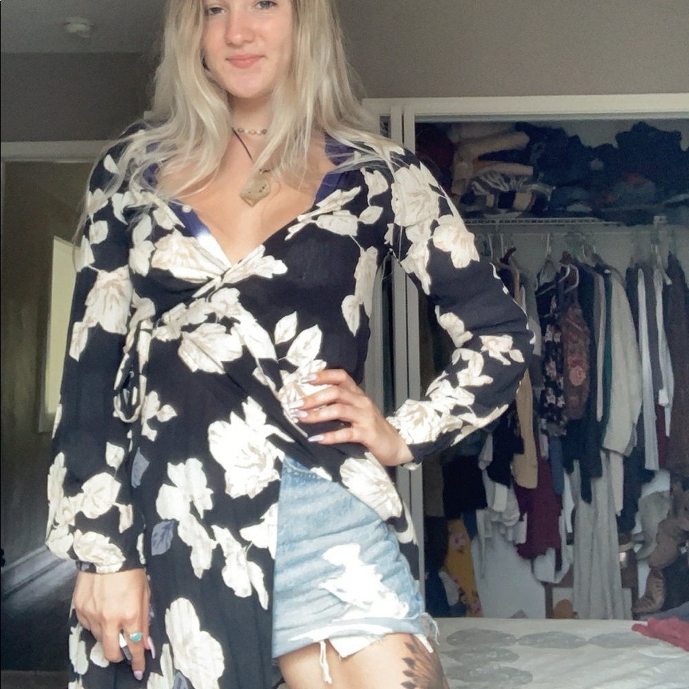 Billabong wrap dress / kimono, size XS